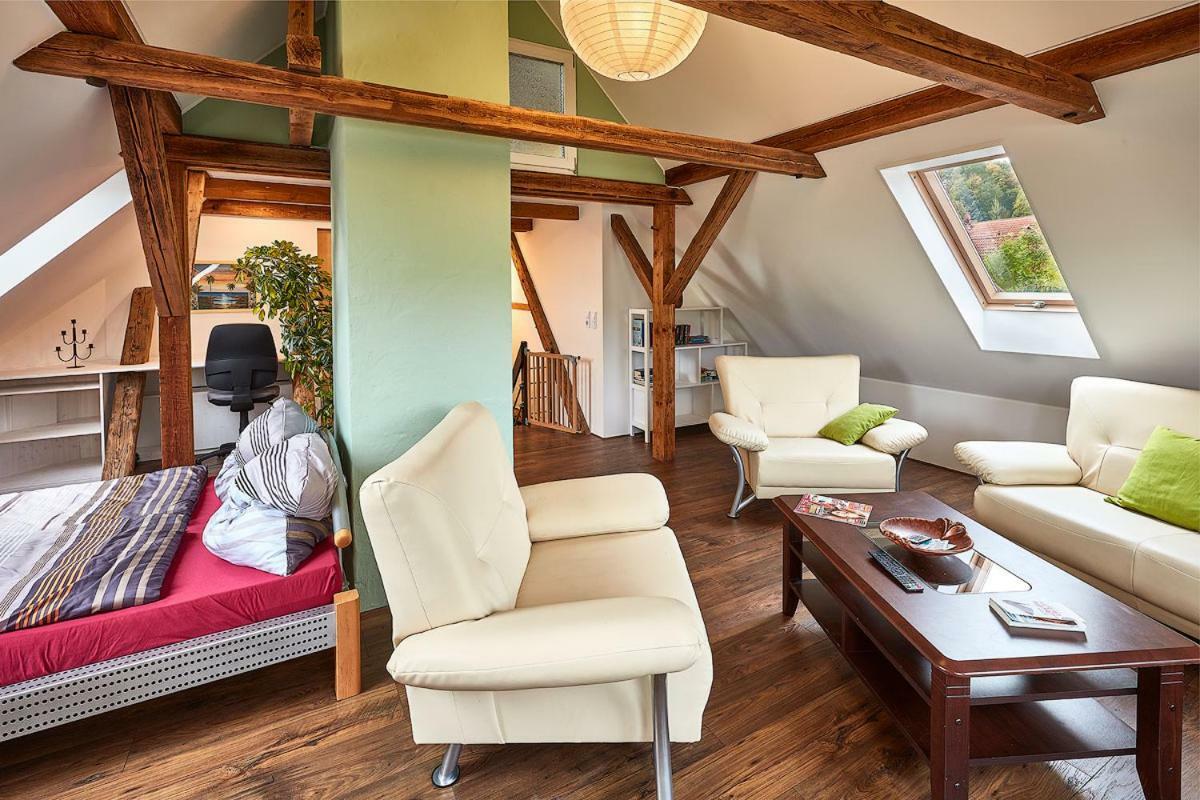 Ferienwohnung Schulze フライタール エクステリア 写真