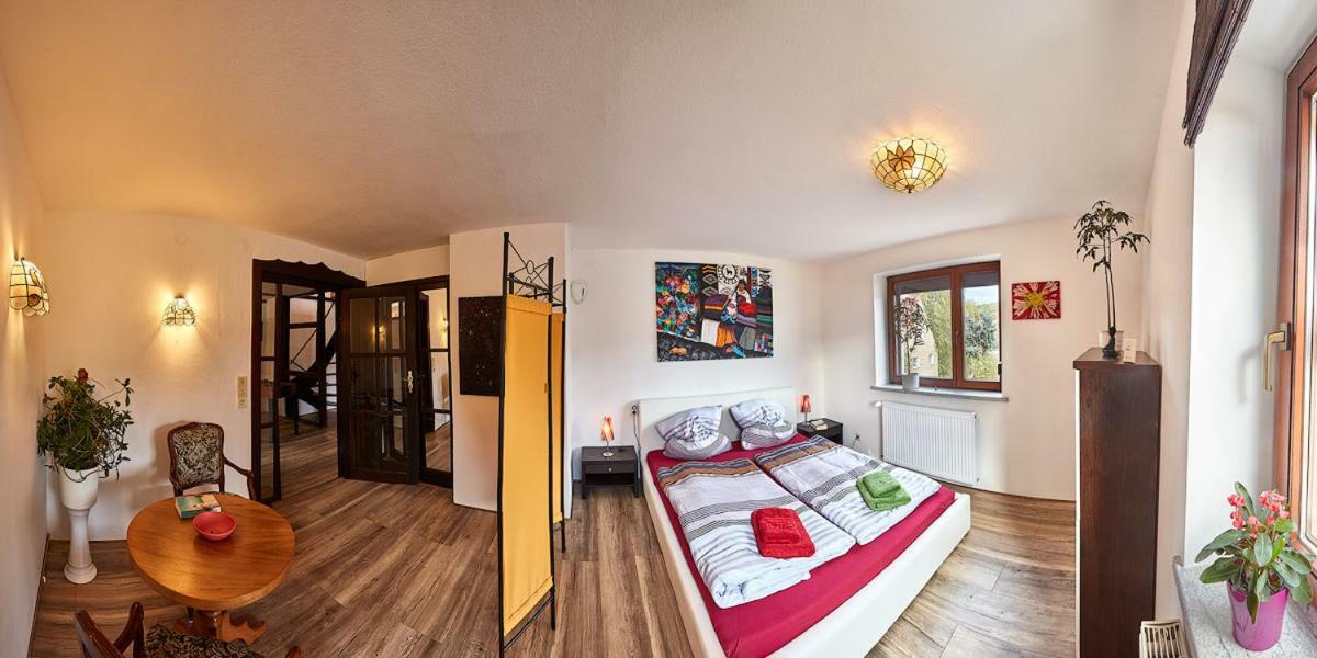 Ferienwohnung Schulze フライタール エクステリア 写真